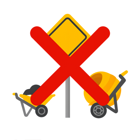 Pas de réagréage
